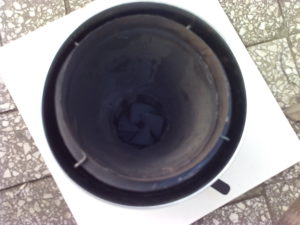 Kielich, radiator,vortex